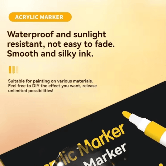 KIDS ACRYLIC MARKER SET