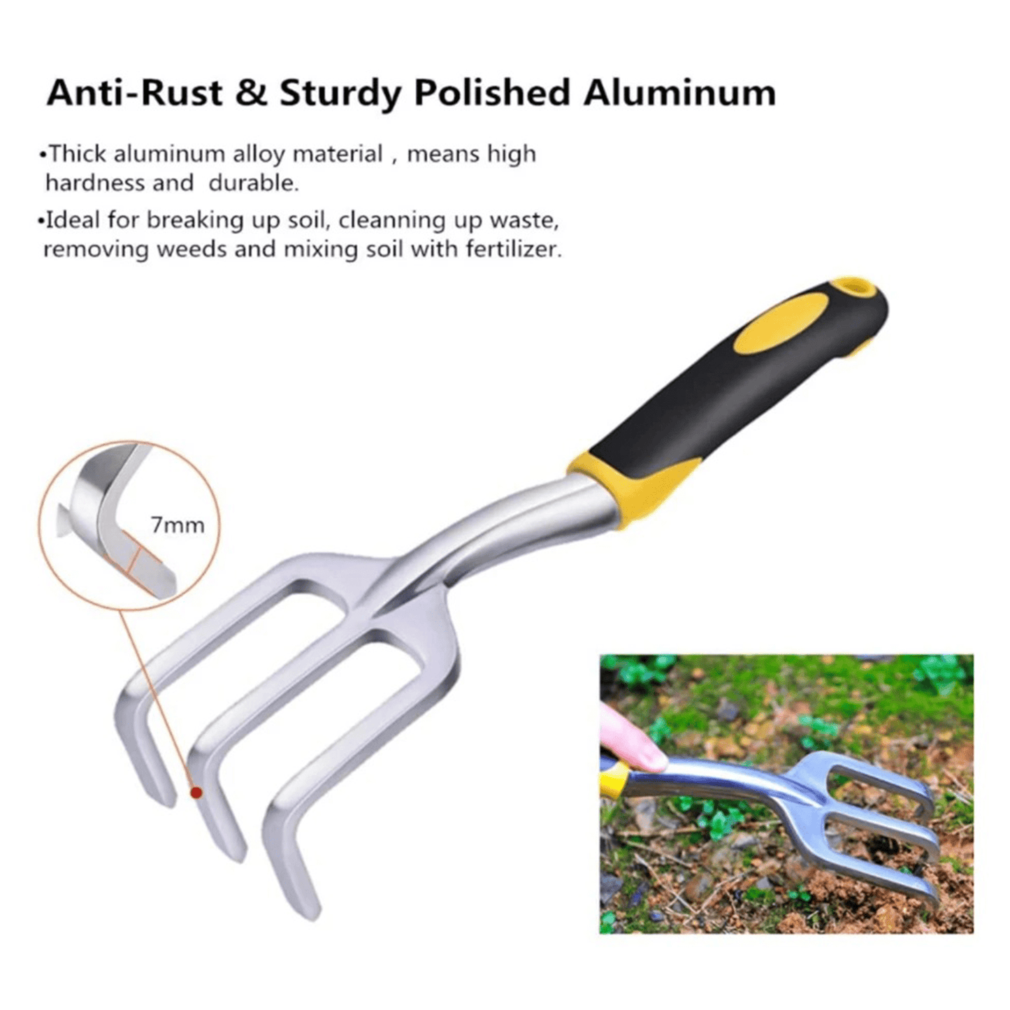 3-PIECE GARDENING TOOL SET