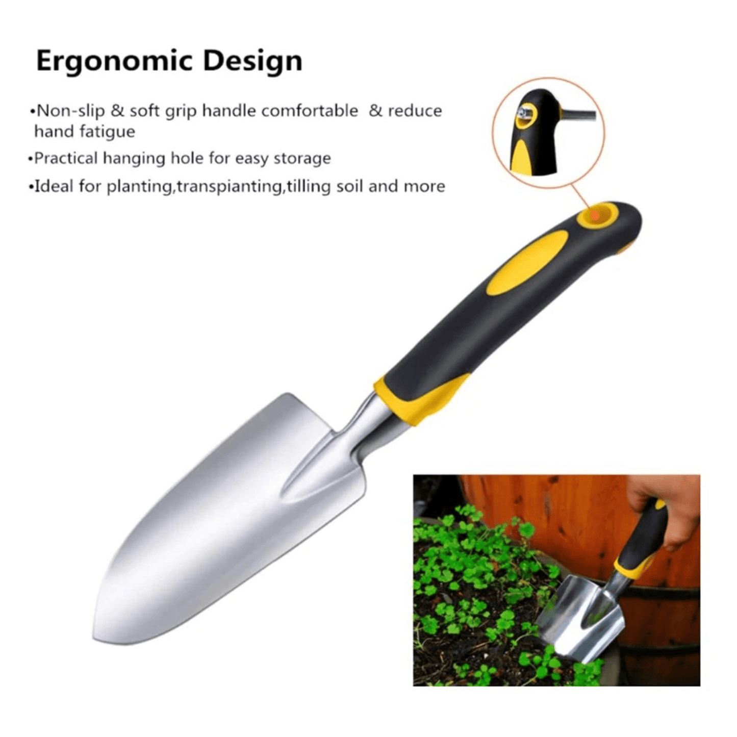 3-PIECE GARDENING TOOL SET