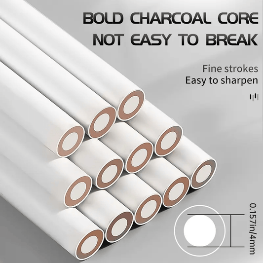 MARIE'S BLACK/WHITE CHARCOAL PENCILS SET