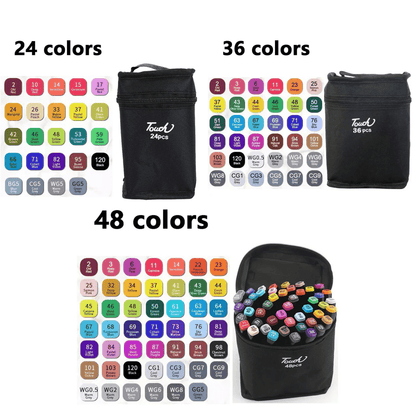 DUAL-TIP ART MARKER PEN SET