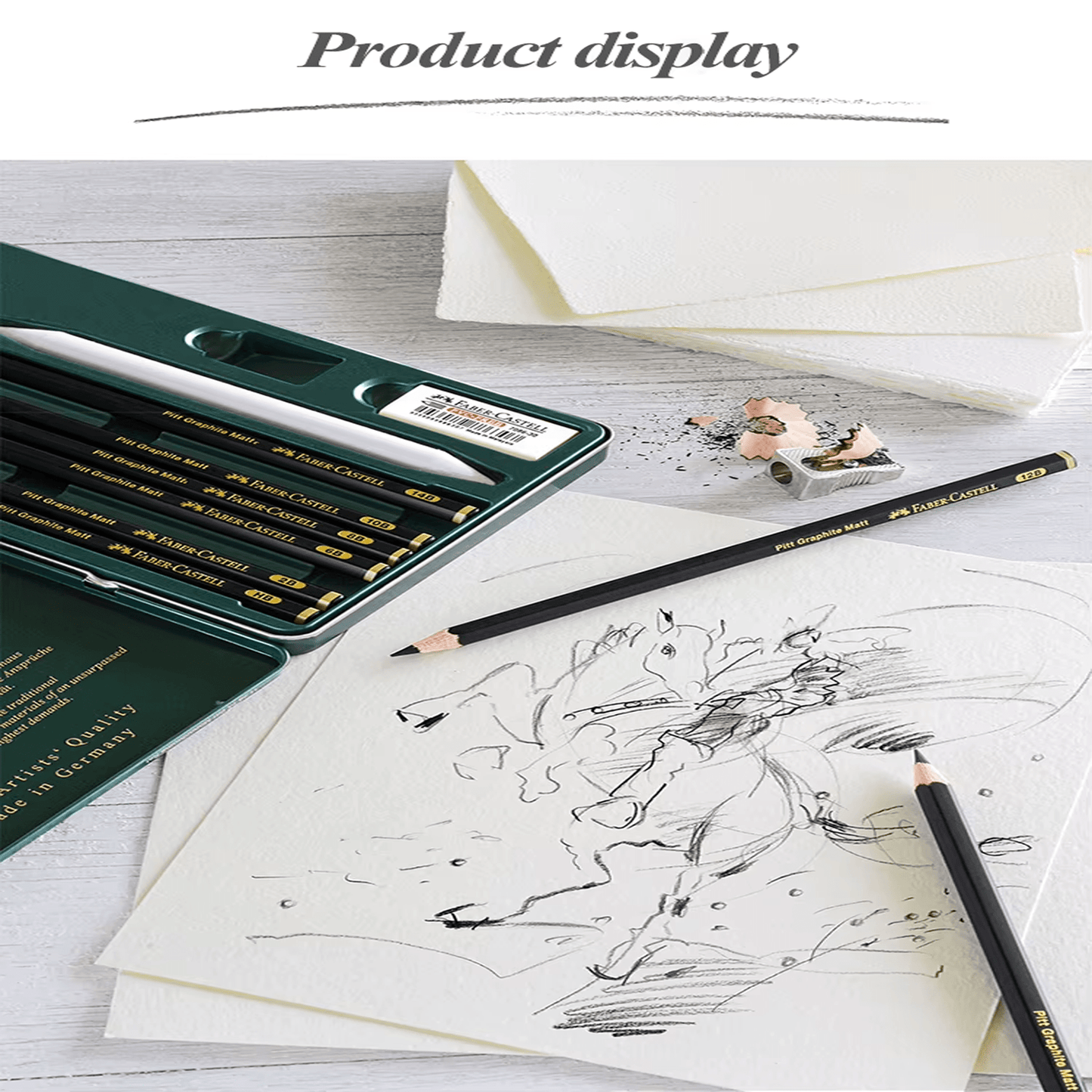 FABER-CASTELL MATTE GRAPHITE PENCIL SET