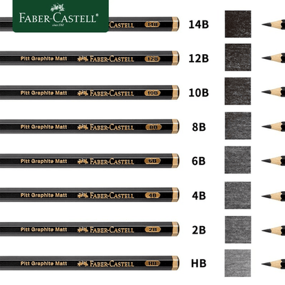 FABER-CASTELL MATTE GRAPHITE PENCIL SET