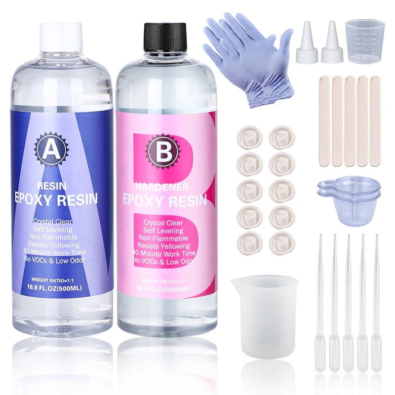 EPOXY RESIN CRYSTAL CLEAR KIT