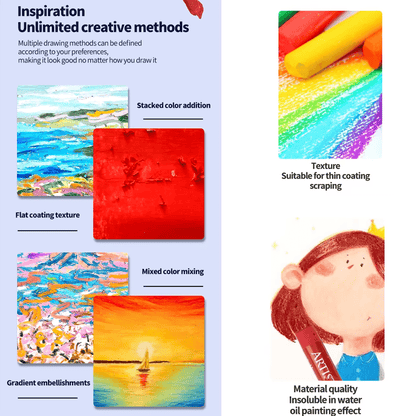 MUNGYO ARTIST OIL PASTEL SET
