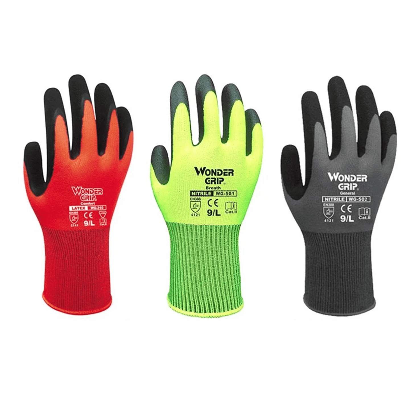 WONDER GRIP GARDENING GLOVES