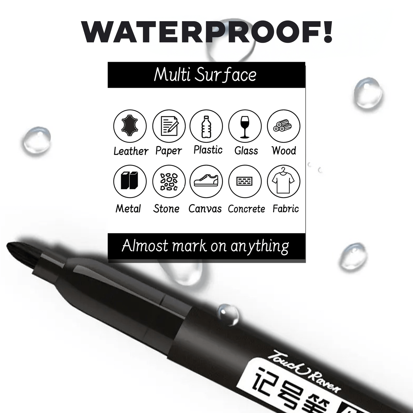 PERMANENT MARKER PEN SET