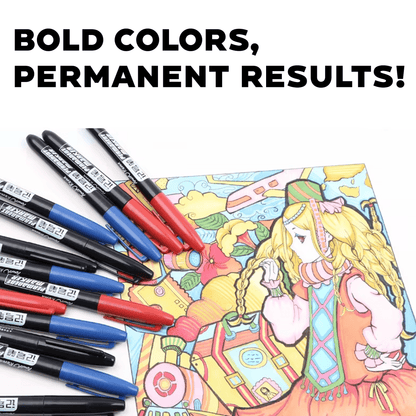 PERMANENT MARKER PEN SET