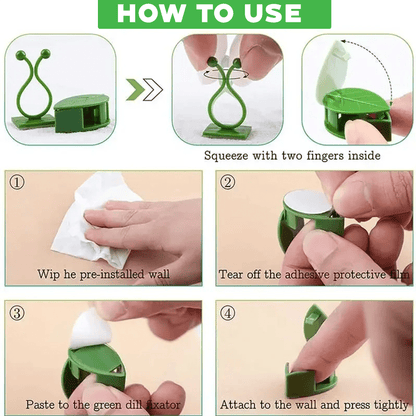 PLANT WALL CLIPS