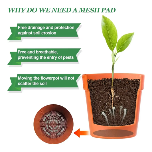 PLANT POT HOLE MESH PADS