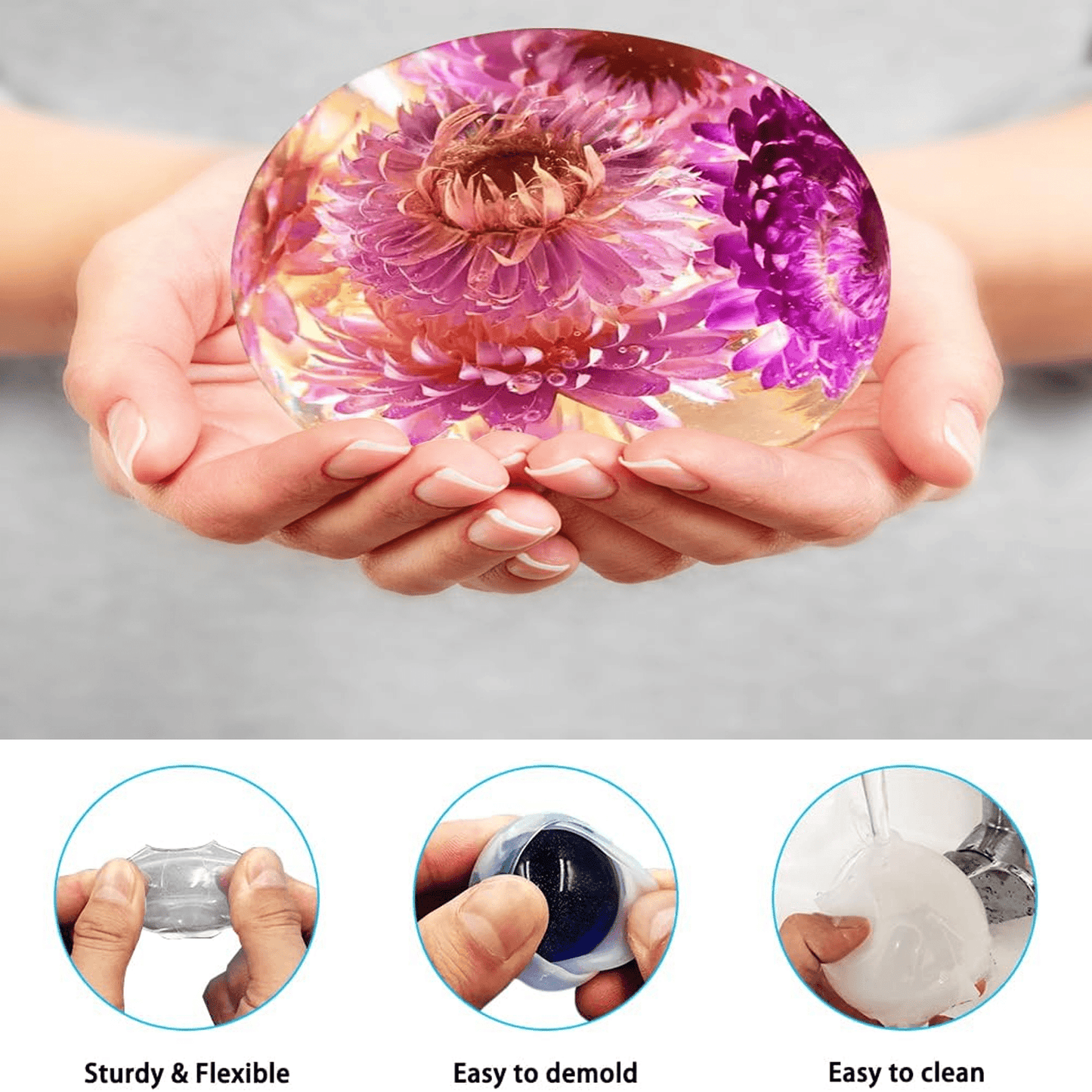 SPHERE SHAPE RESIN MOLD