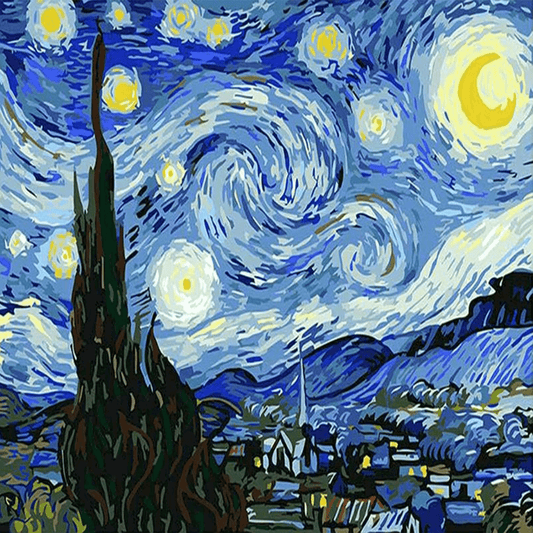 THESTARRYNIGHT-VAN GOGH FAMOUS PAINTING