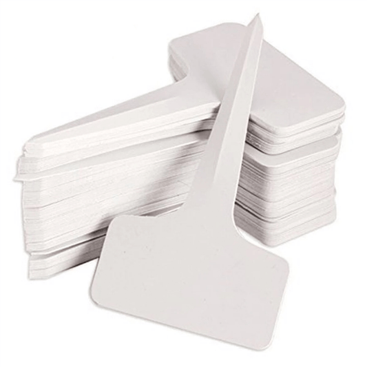 50/100 PCS WHITE PVC PLANT LABELS