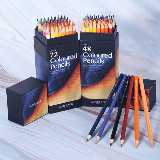 WOODEN COLORED PENCIL SET