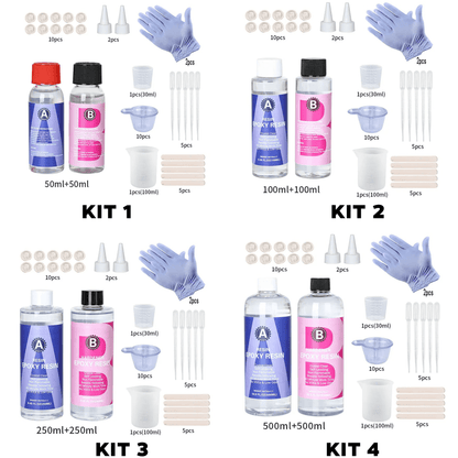 EPOXY RESIN CRYSTAL CLEAR KIT