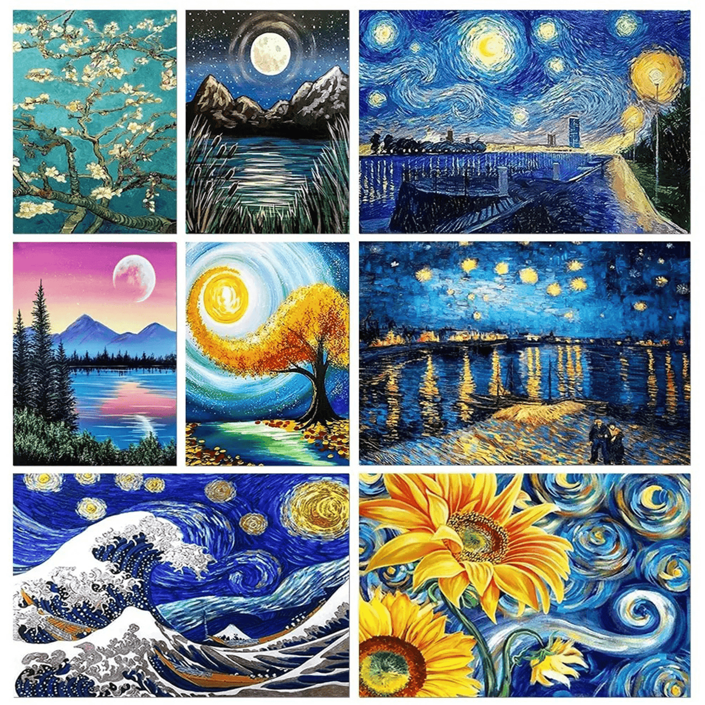 30x40CM DIY LANDSCAPE DIAMOND PAINTING KIT