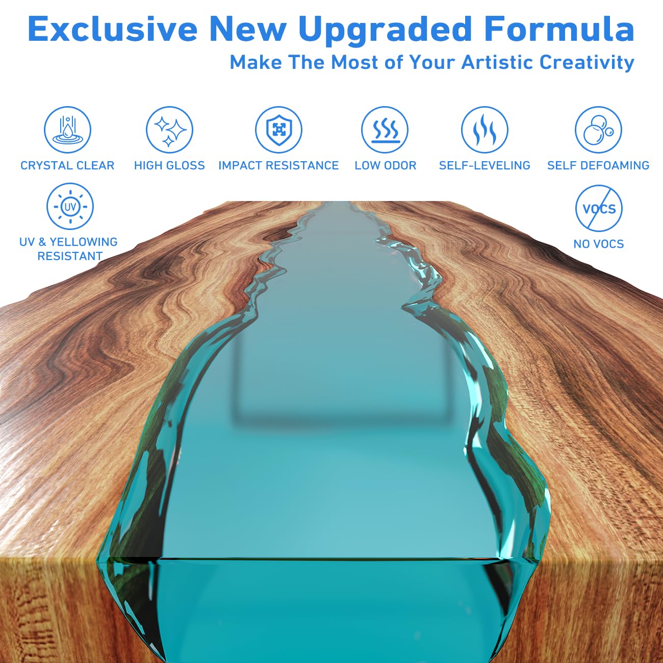 EPOXY RESIN CRYSTAL CLEAR KIT