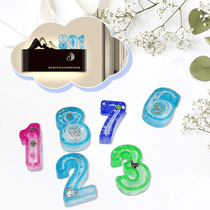 NUMBERS RESIN MOLD
